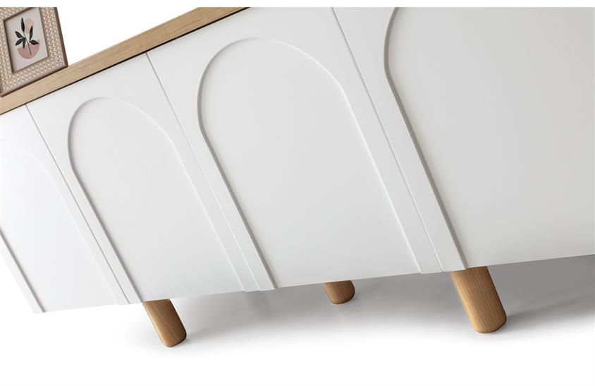 Latrell Retro Yemek Odası Takımı Yemek Odası