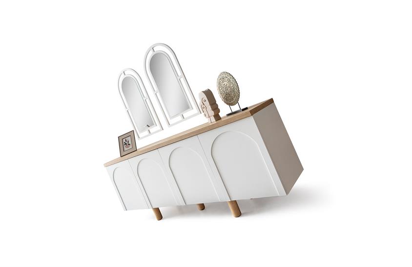 Latrell Retro Yemek Odası Takımı Yemek Odası