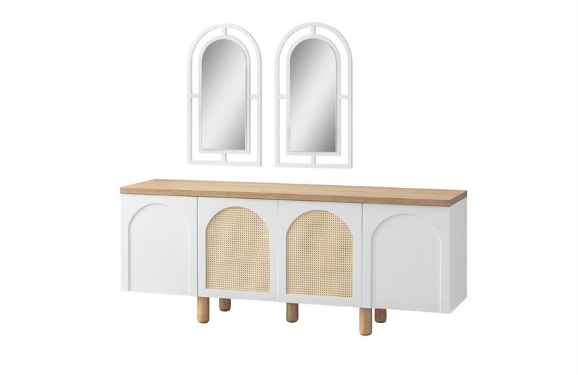 Latrell Retro Yemek Odası Takımı Yemek Odası