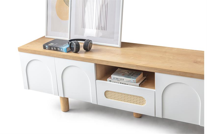 Latrell Retro Tv Ünitesi 205 cm TV Ünitesi