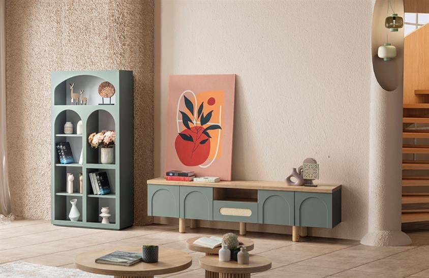 Latrell Retro V2 Tv Ünitesi 205 cm TV Ünitesi