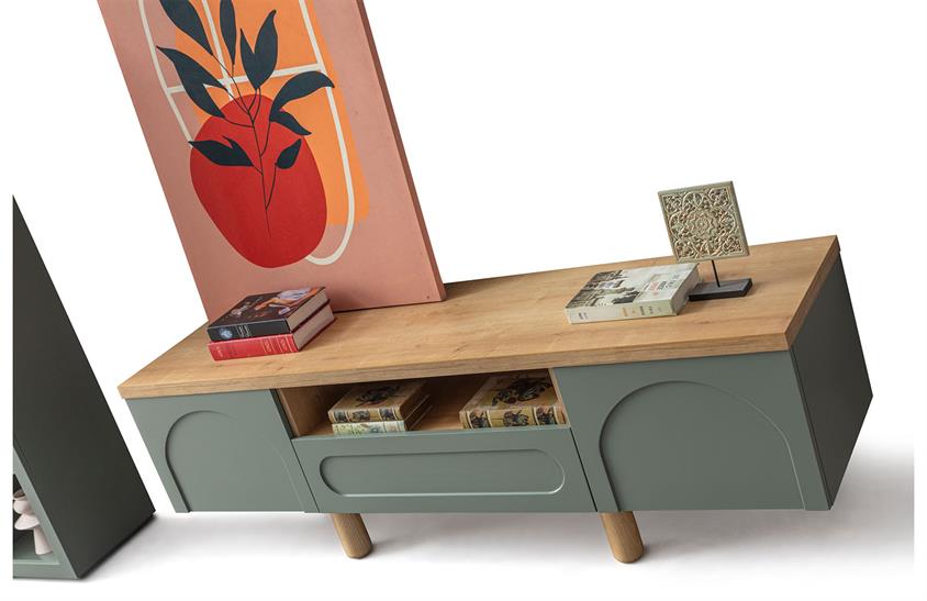 Latrell Retro V2 Tv Ünitesi 180 cm TV Ünitesi