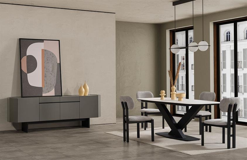 Weynir Yemek Odası Takımı Sinterflex Yemek Odası