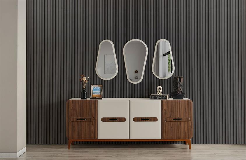 Litanix Yemek Odası Takımı Ceviz Yemek Odası