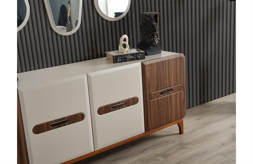 Litanix Yemek Odası Takımı Ceviz Yemek Odası