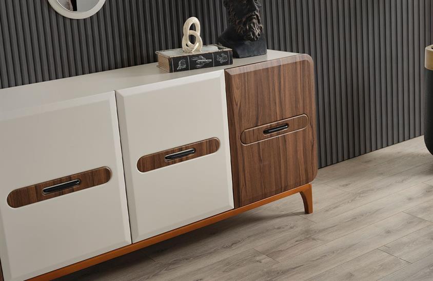 Litanix Yemek Odası Takımı Ceviz Yemek Odası