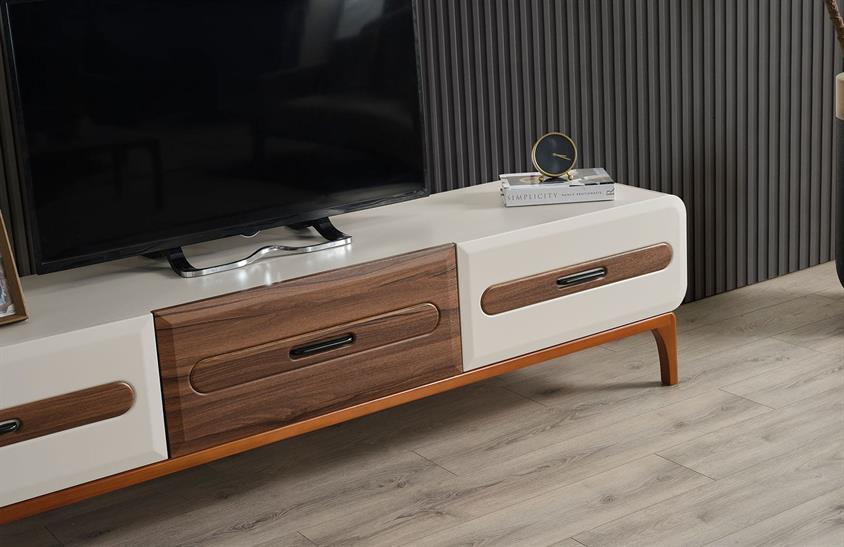 Litanix Tv Ünitesi Ceviz TV Ünitesi