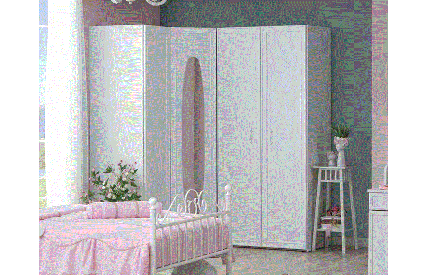 Santas Köşe Dolap S- 831 Genç Odası