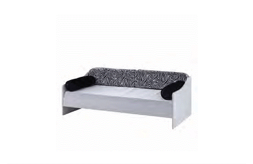 Mean Day Bed 90*200 cm Siyah Genç Odası