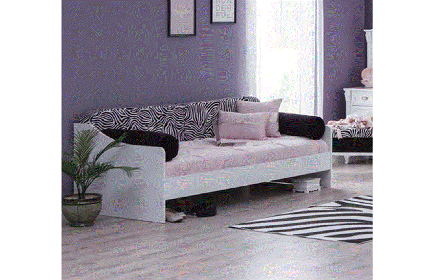 Mean Day Bed 90*200 cm Siyah Genç Odası