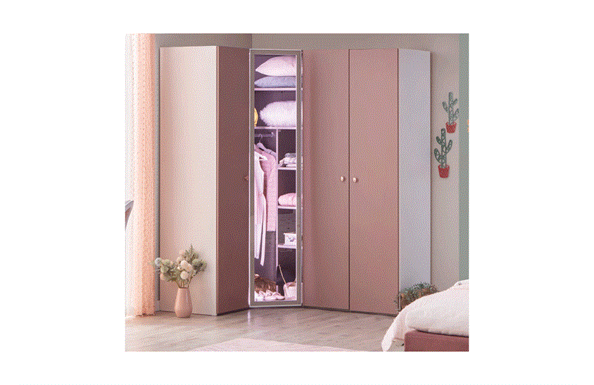 Bello Köşe Dolap S-832 Genç Odası