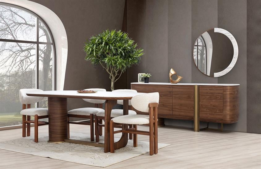 Enrika Yemek Odası Takımı Yemek Odası