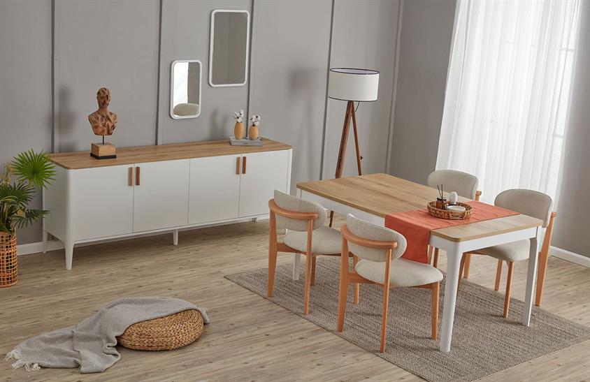 Abelia Yemek Odası Takımı Yemek Odası