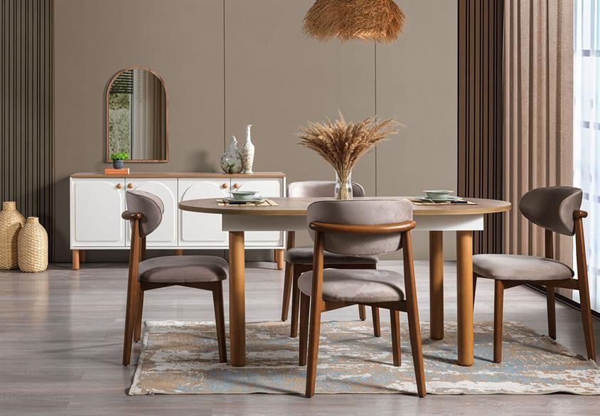 Jeong Yemek Odası Takımı Yemek Odası