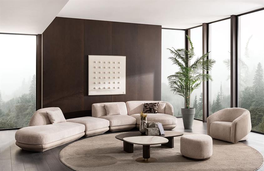 Mase Dinlenmeli Köşe Takımı Köşe Koltuk