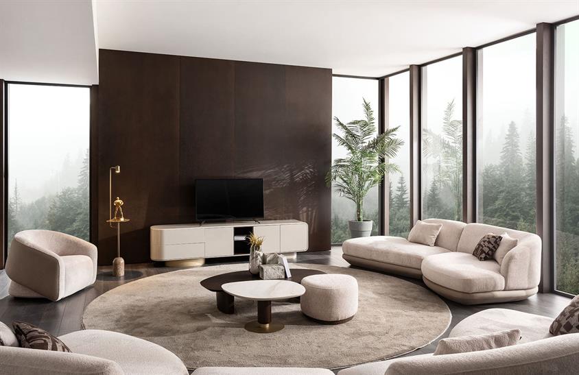 Mase Dinlenmeli Köşe Takımı Köşe Koltuk