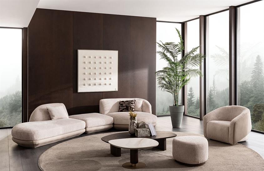 Mase Dinlenmeli Köşe Takımı Köşe Koltuk