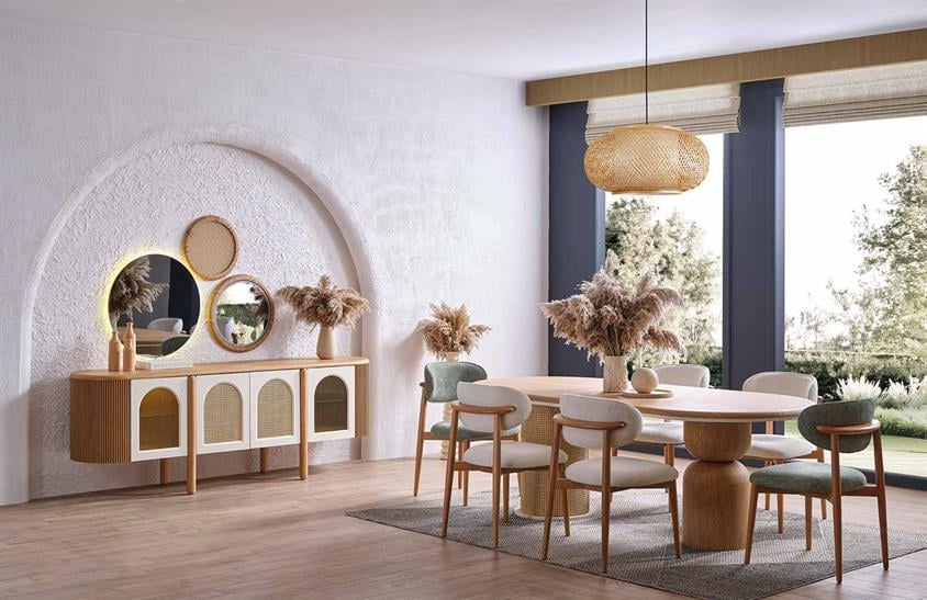 Francis Yemek Odası Takımı Yemek Odası