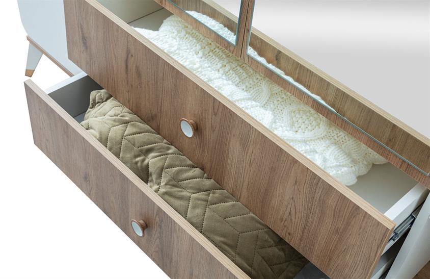 Bloom 4 Kapılı Dolap Genç Odası