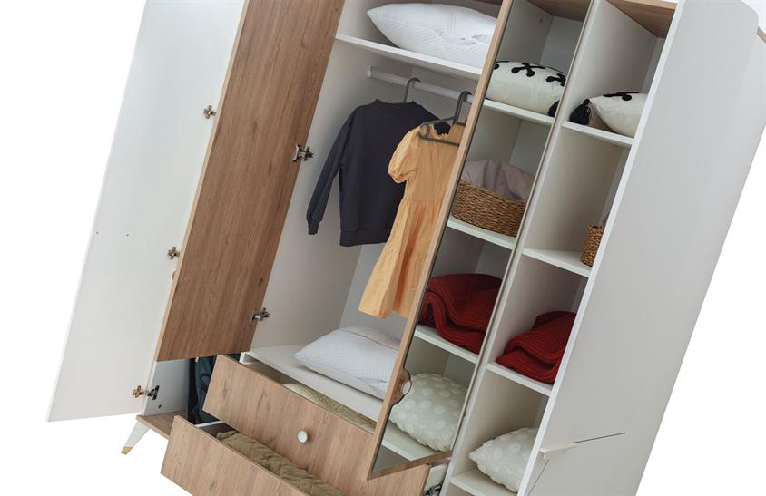 Bloom 4 Kapılı Dolap Genç Odası