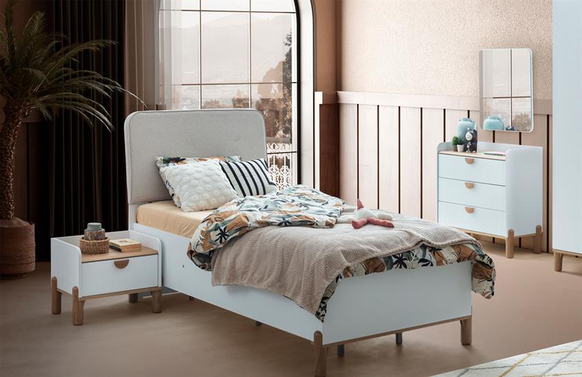 Camelia Bazalı Karyola 100*200 cm Genç Odası