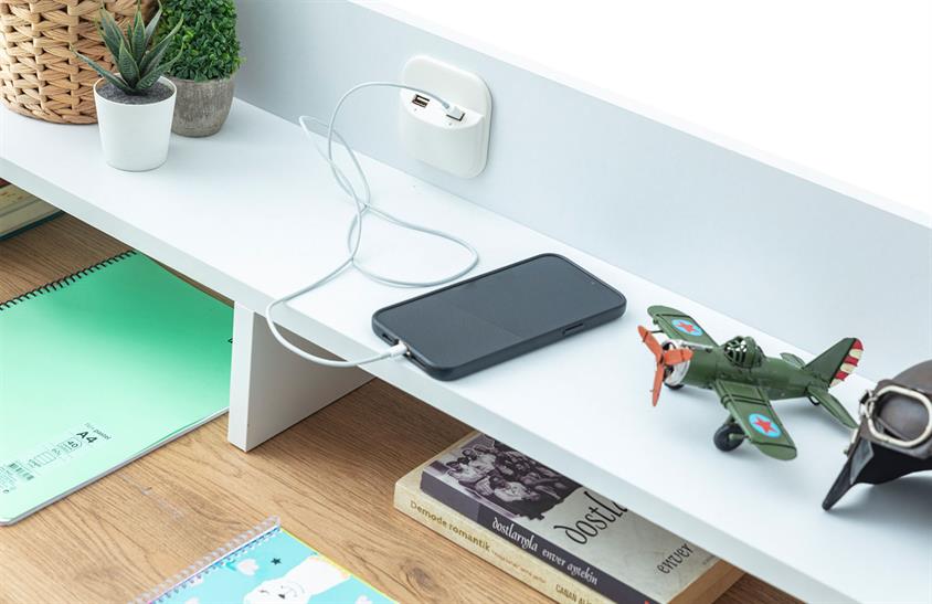 Camelia Çalışma Masası + Ünitesi Genç Odası