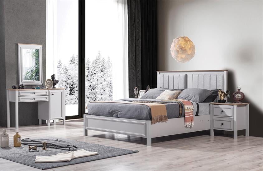 Mukta Yatak Odası Takımı Bazasız Yatak Odası