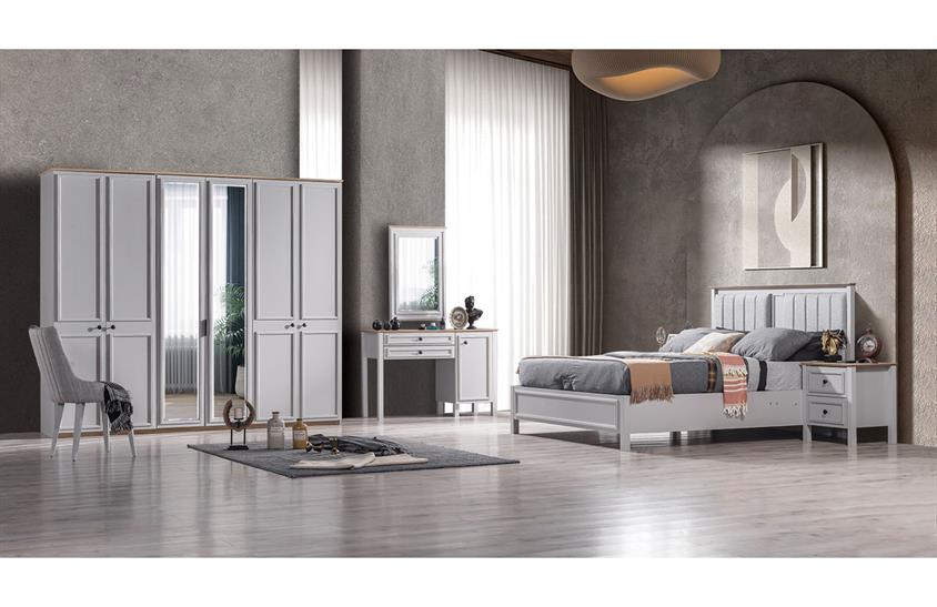 Mukta Yatak Odası Takımı Bazalı Yatak Odası