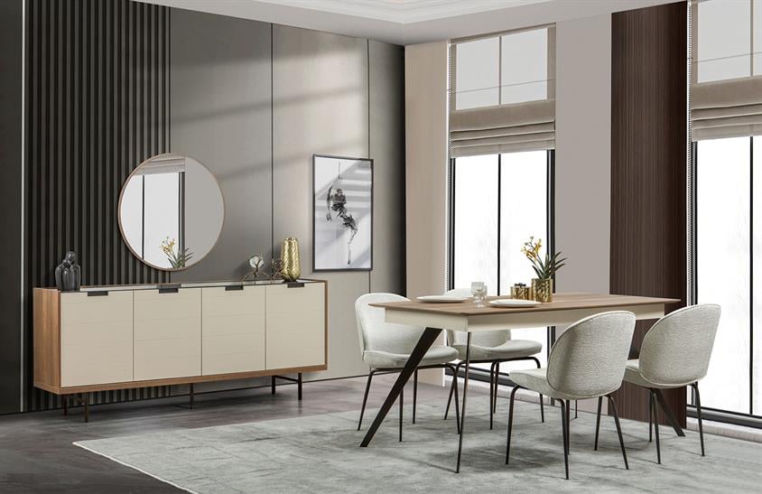 Leda Yemek Odası Takımı Yemek Odası
