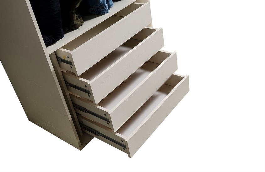 Ancora 2 Kapaklı Çekmeceli Dolap Aynasız Genç Odası