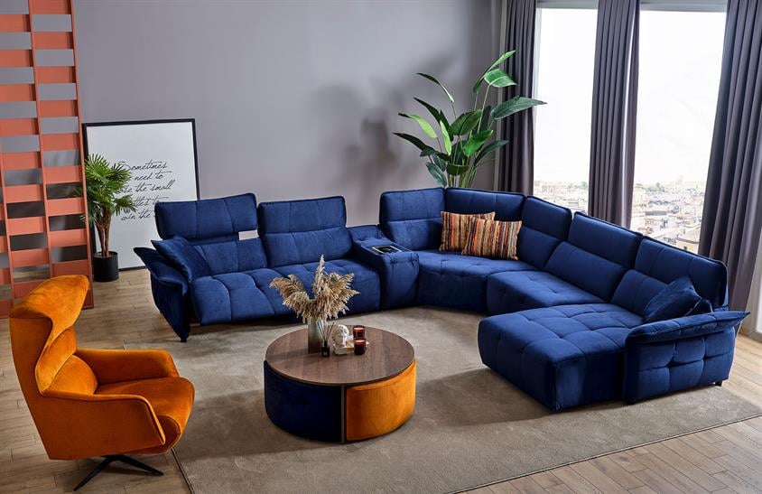 Najib Köşe Takımı Maksi Köşe Koltuk