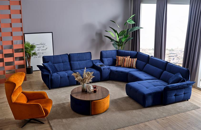 Najib Köşe Takımı Maksi Köşe Koltuk