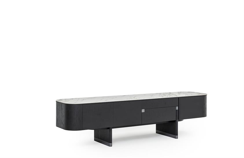 Riley Tv Sehpası Porselen TV Ünitesi