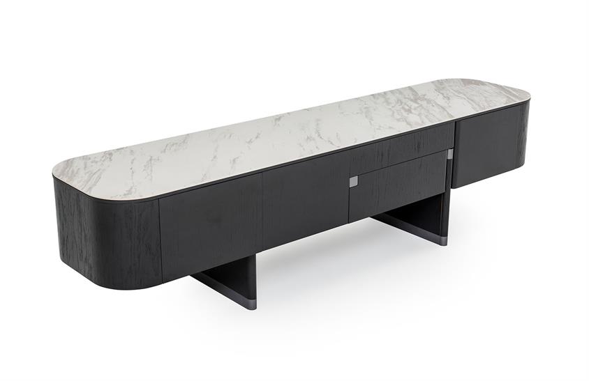 Riley Tv Sehpası Porselen TV Ünitesi