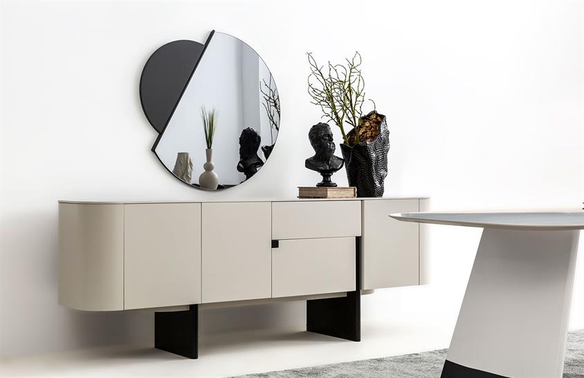 Riley Gri Yemek Odası Takımı Yemek Odası