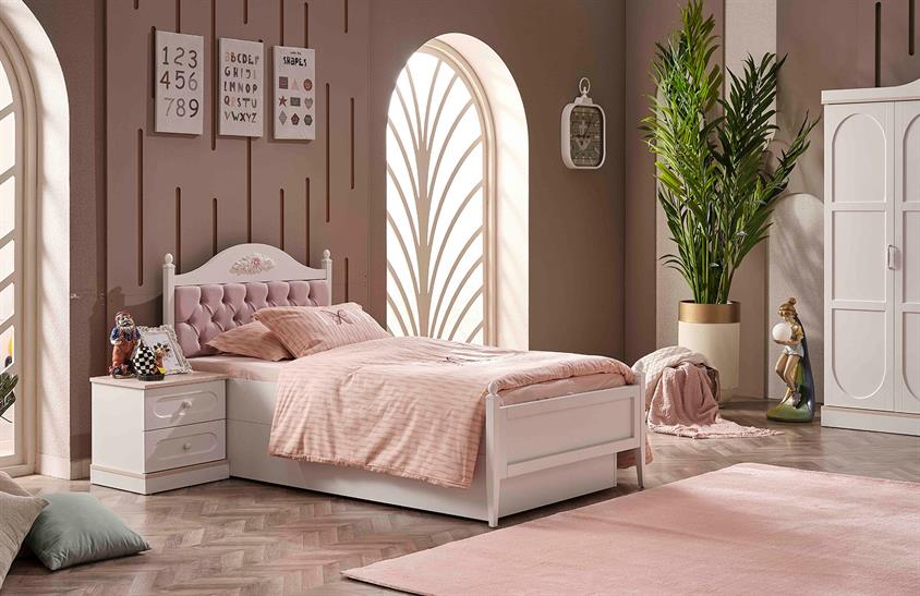 Rhea Karyola 100x200 Genç Odası