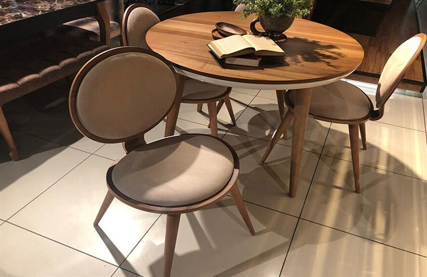 Tiglon Yuvarlak Masa Yemek Masası