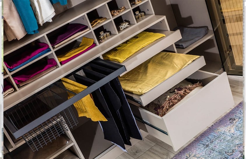 Clove Köşe Dolap Takım Yatak Odası