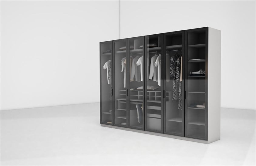 Clove Köşe Dolap Takım Yatak Odası