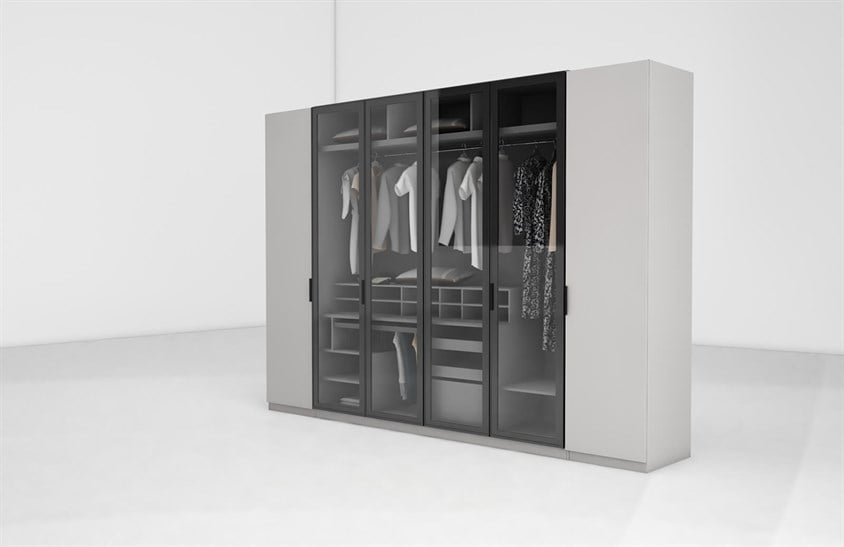 Clove Köşe Dolap Takım Yatak Odası