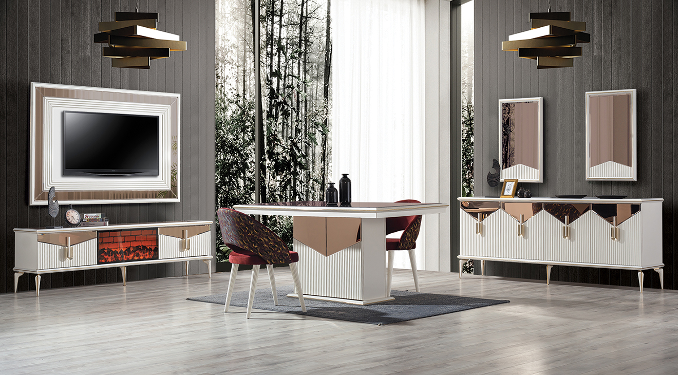 Side Modern Yemek Odası Takımı Yemek Odası