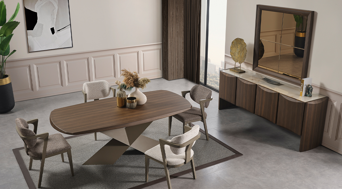 Rapid Modern Yemek Odası Takımı Yemek Odası