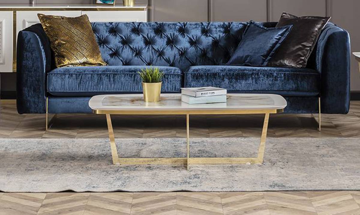 Gloria Metal Ayaklı Orta Sehpa Orta Sehpa