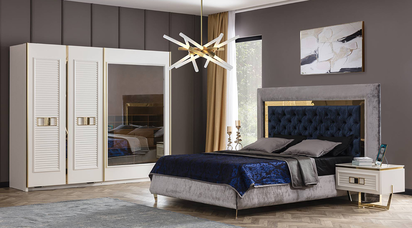 Gloria Sürgü Kapaklı Yatak Odası Takımı Yatak Odası