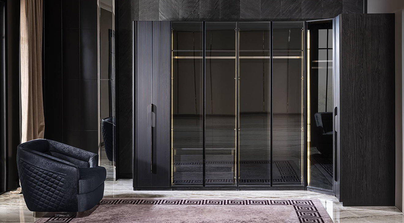 Lion Giyinme Dolabı Giyinme Odası