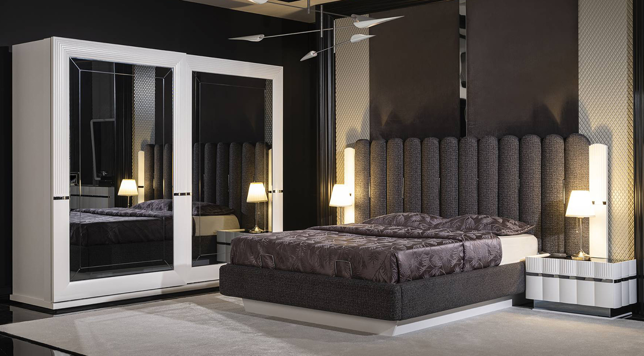 Aqua Sürgü Kapaklı Yatak Odası Takımı Yatak Odası