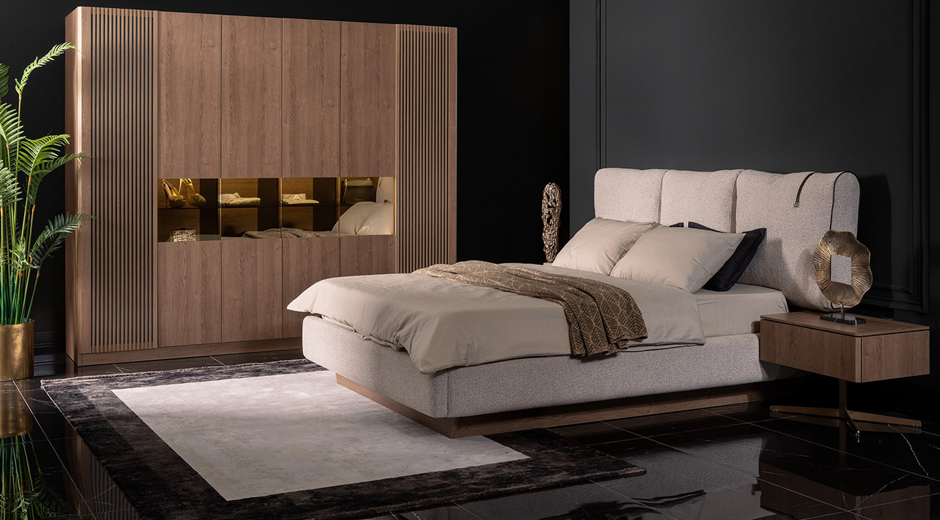 Lizbon Modern 6 Kapaklı Yatak Odası Takımı Yatak Odası