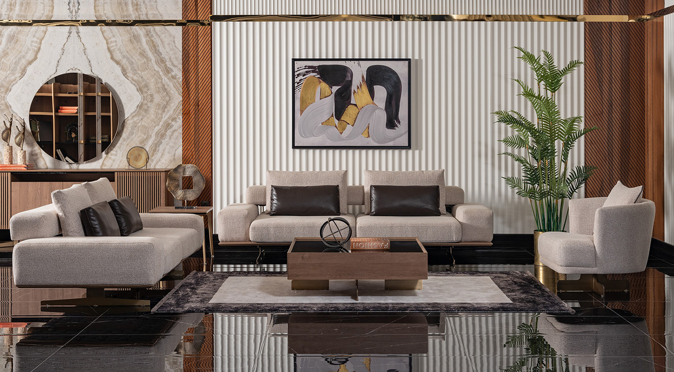 Lizbon Modern Koltuk Takımı Modern Koltuk Takımı