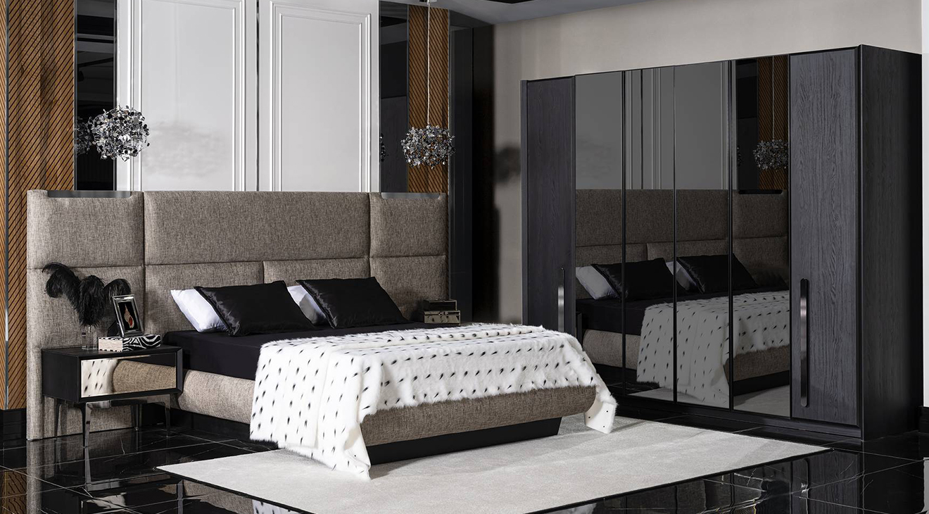 Lucca 6 Kapaklı Yatak Odası Takımı Yatak Odası