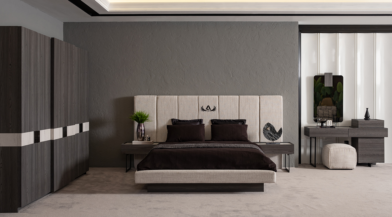 Monaco 6 Kapaklı Yatak Odası Takımı Yatak Odası